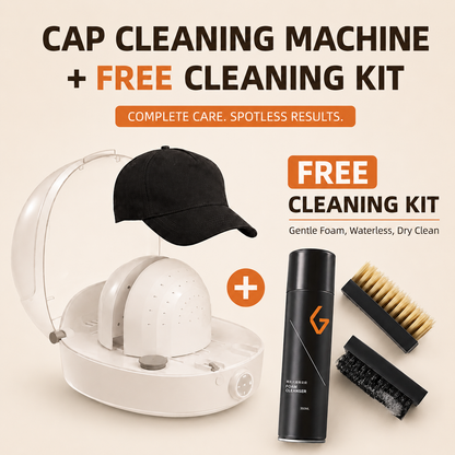 Cap Care Machine + FREE Cleaning Kit